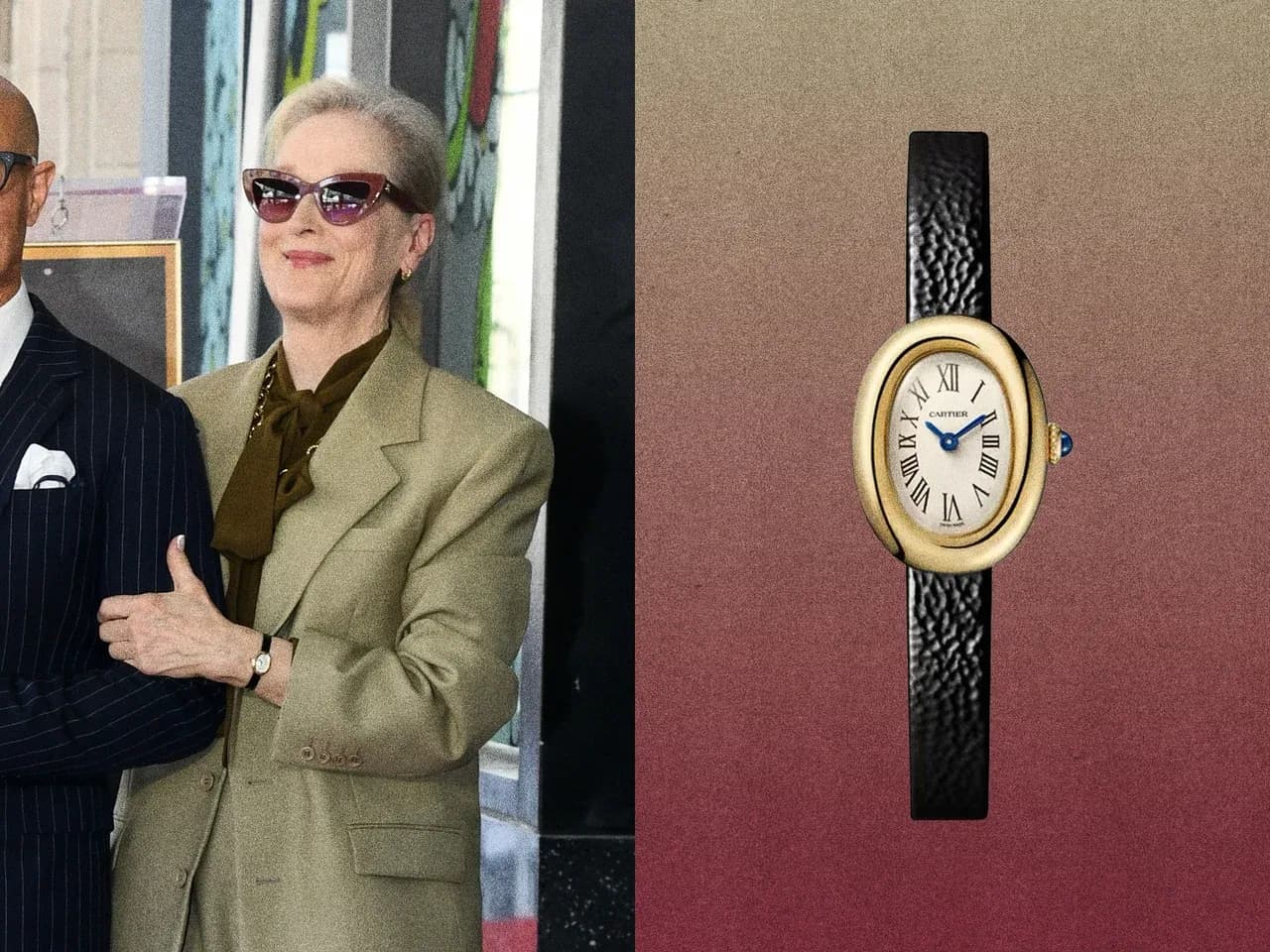 Meryl Streep i Cartier Baignoire na dodeli zvezda na Holivudskoj stazi slavnih
